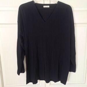 John Patrick vintage silk long sleeved top